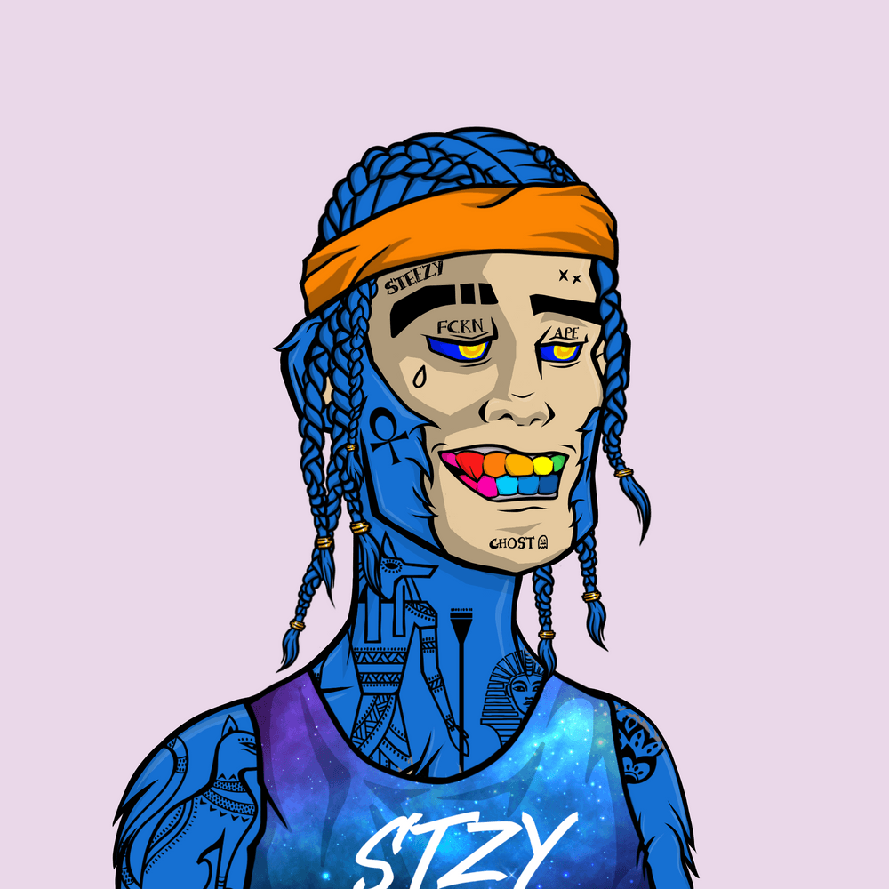 Meet my @steezyapegang and his <a href="/HMN5_NFT/">HMN5_NFT</a> clone 🤩
@BryanveeEth made some fire art!
#SteezyApeGang #HMN5 #NFTs #Web3 #nftart #NFTCommunity