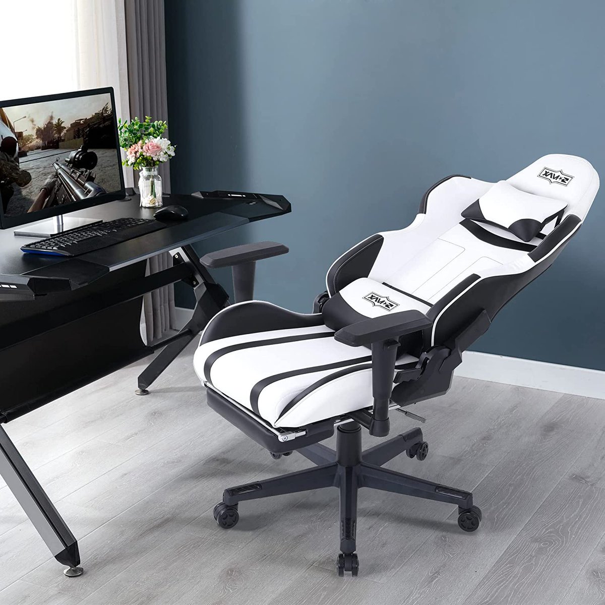 pfdealz's tweet photo. Save $50 on white gaming chair with footrest 253FT  For $289.99

https://t.co/AYWJCYqqQE

#gaming #chair #gamer #Reclining https://t.co/WO5MepbYQG