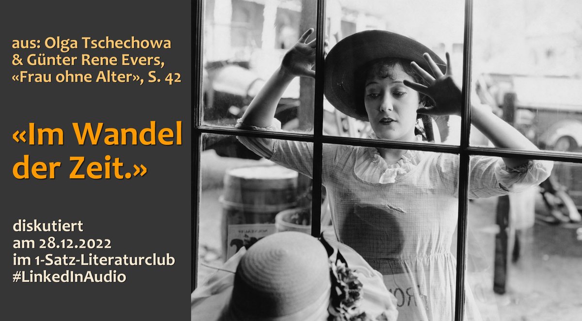 Im #1SLC über den #Wandel reden = bewusstseins-erweiternd: #Omnivore öffnen die Tür noch von Hand, Querschnittgelähmte mit ihren Gedanken, &amp; demnächst werden wir mental kommunizieren. Die #Rauhnächte sind vorbei. 2023 wird ein #Herzensjahr. 
1satzliteraturclub.com
#FrauOhneAlter
