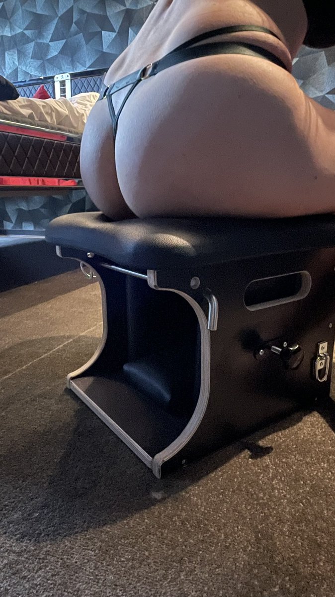 Coming soon. Our new, compact and amazing #facesitting seat for #bdsmtraining