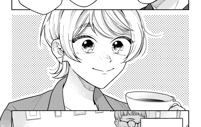 1話の青の顔を描き直した話は何度もしていますが何気にヒトハも修正多いです

①第一稿→②web掲載時→③単行本 https://t.co/L47Gs2CN4m 
