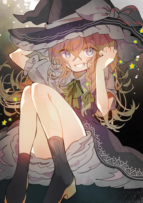 おすわり魔理沙 