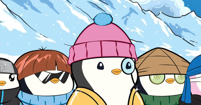 cryptoandgamesn's tweet photo. Pudgy Penguins NFTs Break All-Time Highs With Holiday Rally https://t.co/uiPOct1NLs