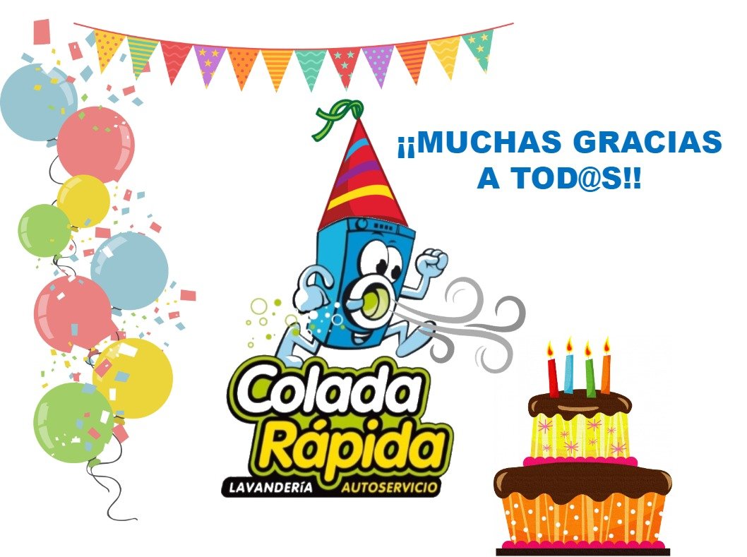 ColadaRapidaC's tweet photo. Hoy, Colada Rápida Carbajosa cumple otro añito, y ya van 4. Queremos agradecer a tod@s los que confiáis en en nosotros y nos recomendáis, vosotr@s hacéis posible que siga cumpliendo años. 🥳🎂 GRACIAS  🎂🥳 https://t.co/fVgjiJyHP3