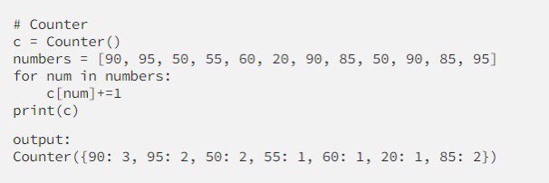 Phases2804's tweet image. #Pythonhelp #Python3 

What is confusing me here is the👇🏽

“C[num] = C[num] + 1”
How does this affect here? 

I understand how the Counter() type works tho.