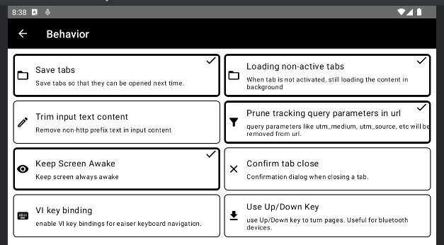 einkbro's tweet photo. v9.16.0 is released with re-designed Setting pages. https://t.co/DhBc20SwO5