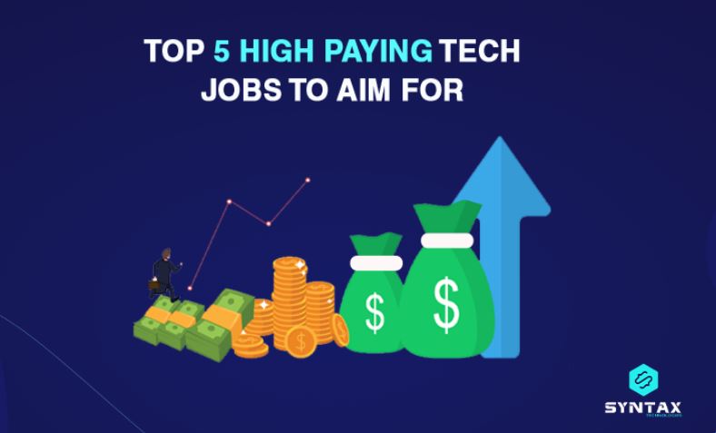 SyntaxTechnolo5's tweet image. Top 5 High Paying Tech Jobs to Aim For
Read full article at syntaxtechs.com/blog/top-5-hig…
#highpayingjobs #highpayingtechjobs