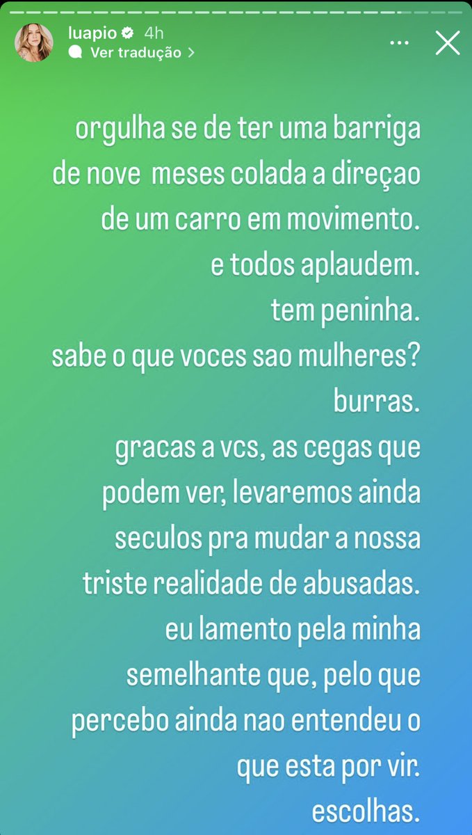 BBBelissima's tweet photo. a querida lu piovani acordou inspirada https://t.co/oakHwwkf7y