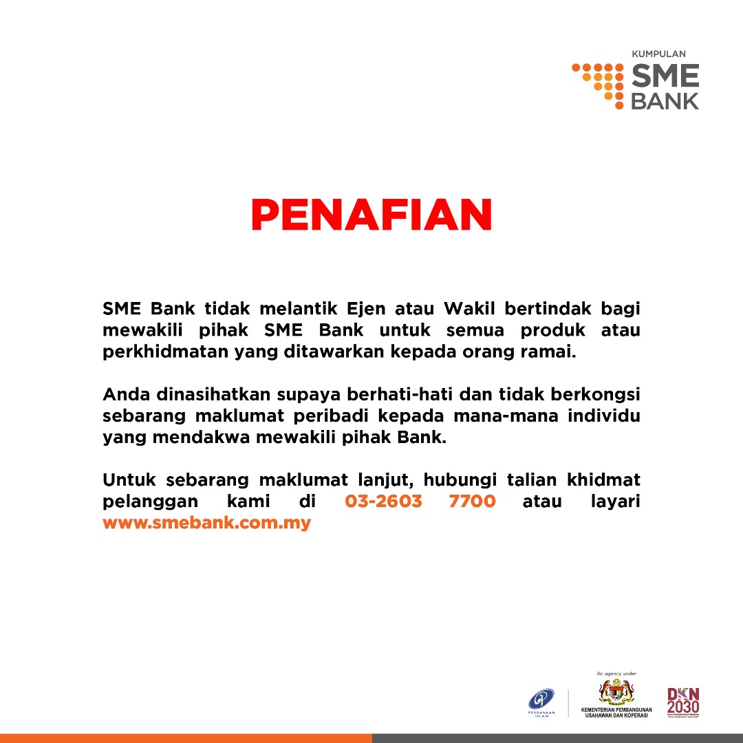 Perhatian kepada semua

#ScamAlert 
#beyondfinancing 
#bekerjabersamarakyat
#KUSKOPprihatin