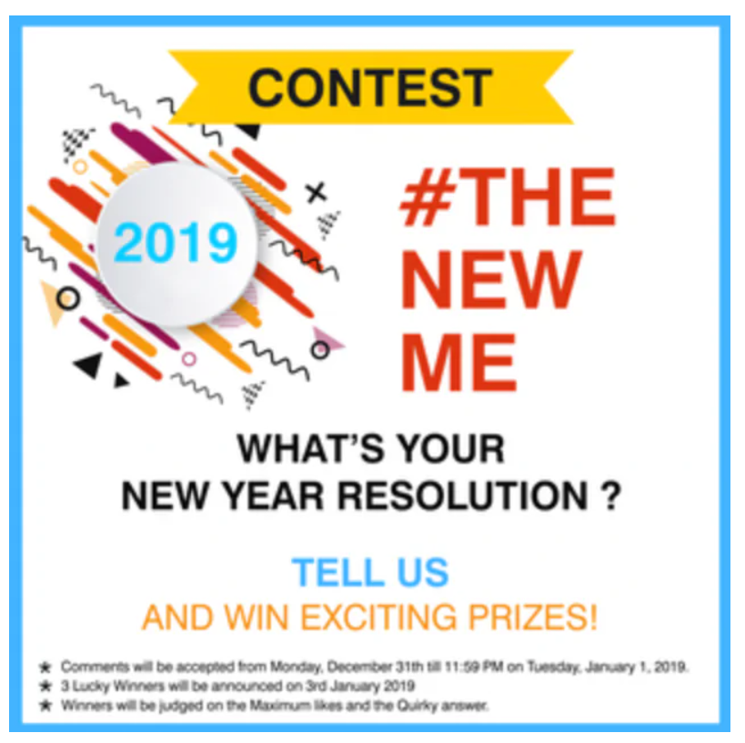 copywriter_nm's tweet photo. 1- Run a social media contest for new years resolution

A new year comes with new aspirations &amp; we love to create new year resolutions, it’s one of the best ways to engage your audience. https://t.co/J3pWLJXOsF
