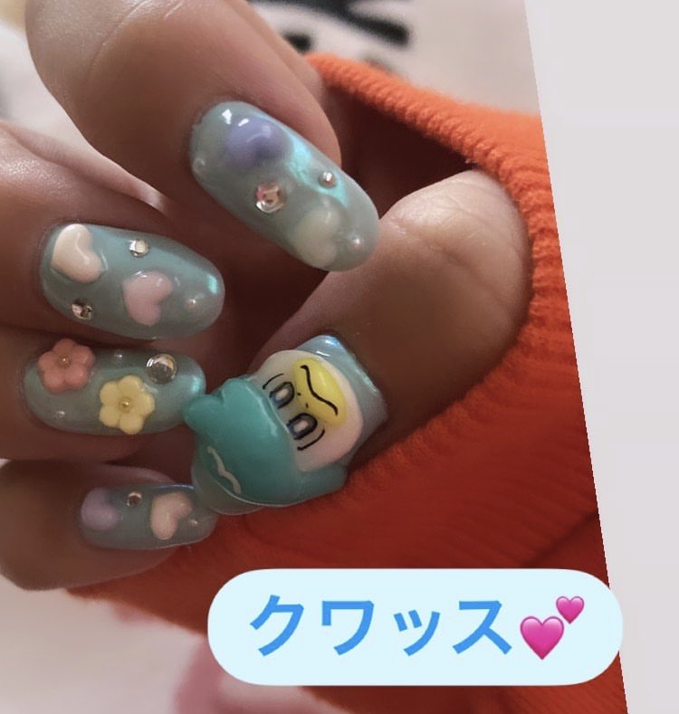 10_13r's tweet photo. ポケモンネイルあげ直し🤤✨
1部ですが…🔥 https://t.co/XgMYeUJRiu