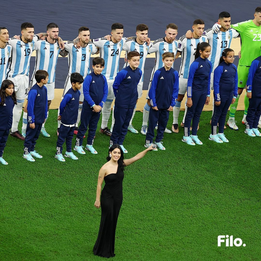 RealTimeRating's tweet photo. @latinxportal Ninguno cantó en la final de un mundial. Ninguna anunció show en un Vélez. https://t.co/o6LUaedDES