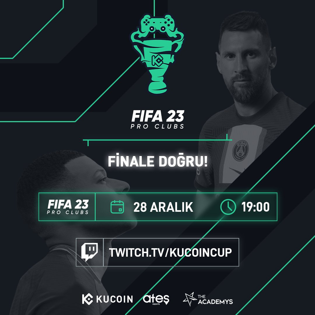 KUCOIN CUP #3'TE GERİ SAYIM BAŞLADI! 🔥

<a href="/KuCoinTurkey/">KuCoinTR</a> ile büyük finale çok az kaldı! Sen de hazırsan yerini ayırt, canlı yayını kaçırma!
🔴 twitch.tv/kucoincup
🕖 19.00

Tüm detaylar için;
👉 kucoincup.com

<a href="/atesesports/">Ateş Spor Organizasyon</a>
#GötürBeniAya