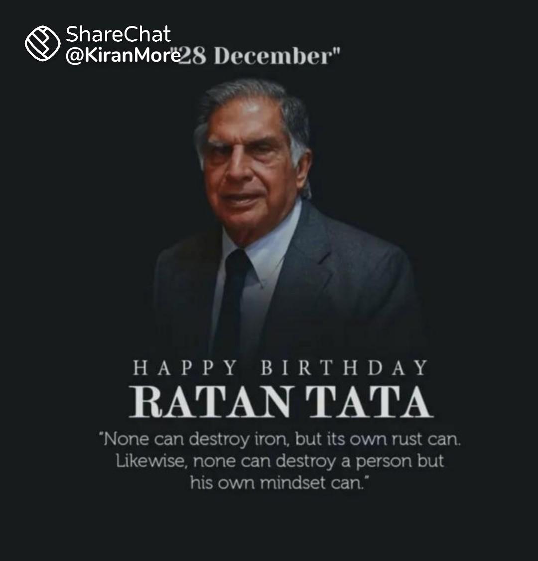 Happy Birthday Ratan Tata sir 