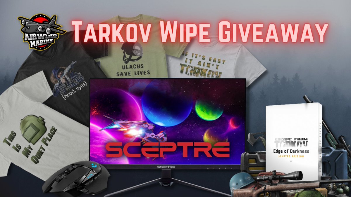 Starting a Giveaway to celebrate the wipe and thank the community for the amazing support.  It starts today with the stream!  EoD editions, G502, Monitor, and some merch are all up for grabs!  We'll be running it till the New Year.  Come on by and say hi!