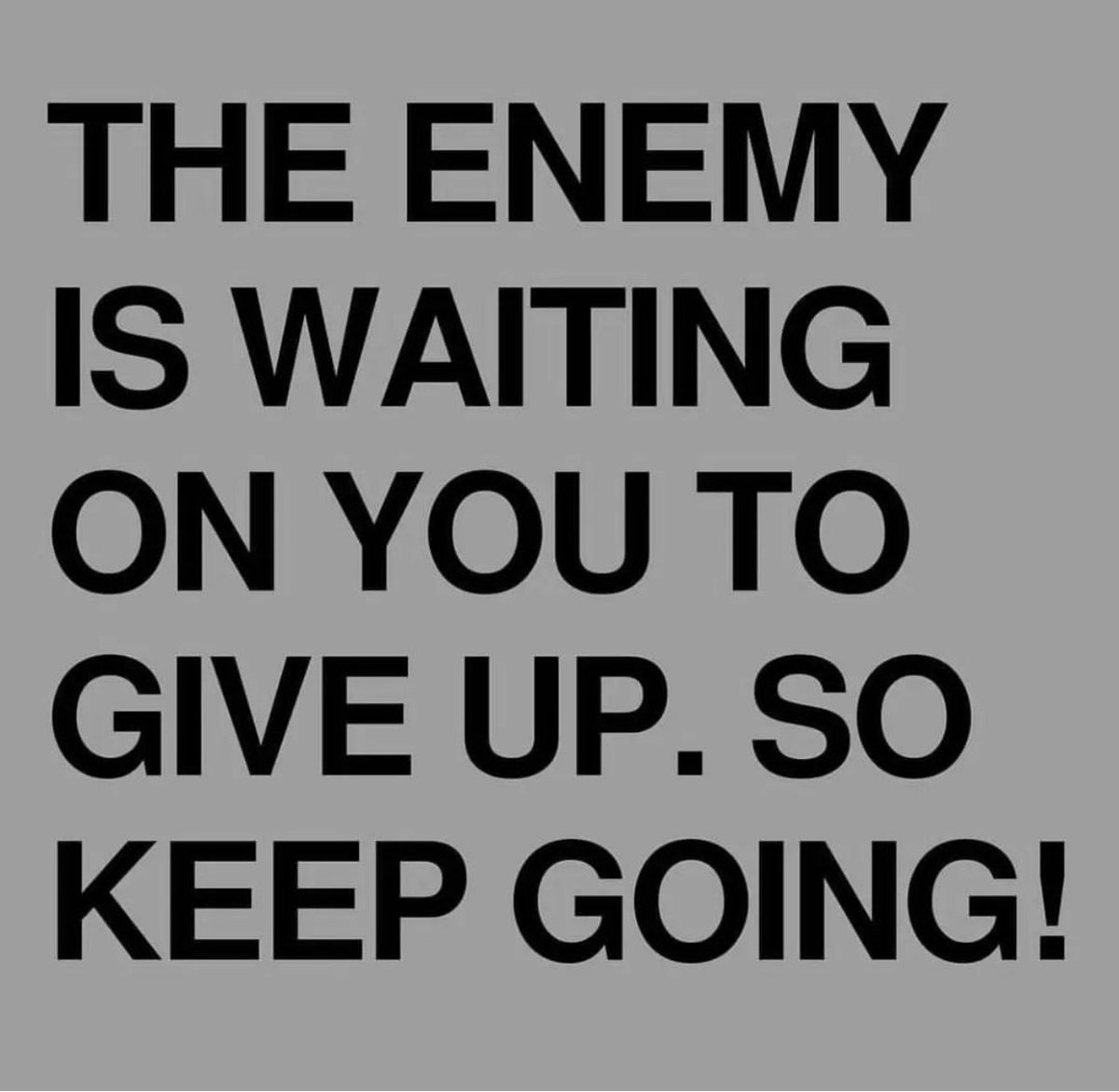 Don’t give up! #Motivation