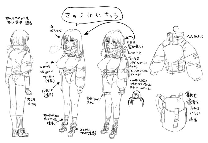 描いてもらいたいので設定です 