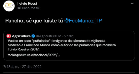 FuckCheckCL's tweet photo. ¿Cacharon esto? Bajaron la noticia de Agricultura y Fulvio Rossi borró el tuit 😱😱😱😱😱 https://t.co/evGNf4RR2i