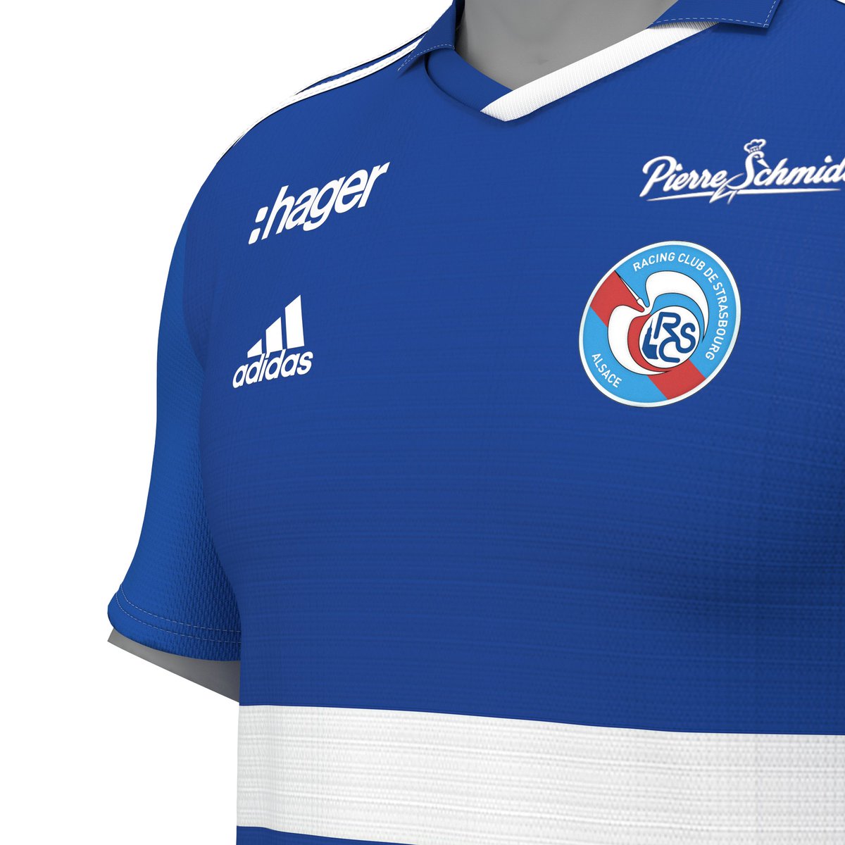 satvis_graphics's tweet photo. Concept kit : RC Strasbourg x Adidas 
🔷 Home kit 🔷
@RCSA 

#adidas #graphisme #satvis #strasbourg #Ligue1 #Ligue1UberEats https://t.co/ly3jBQdlwp