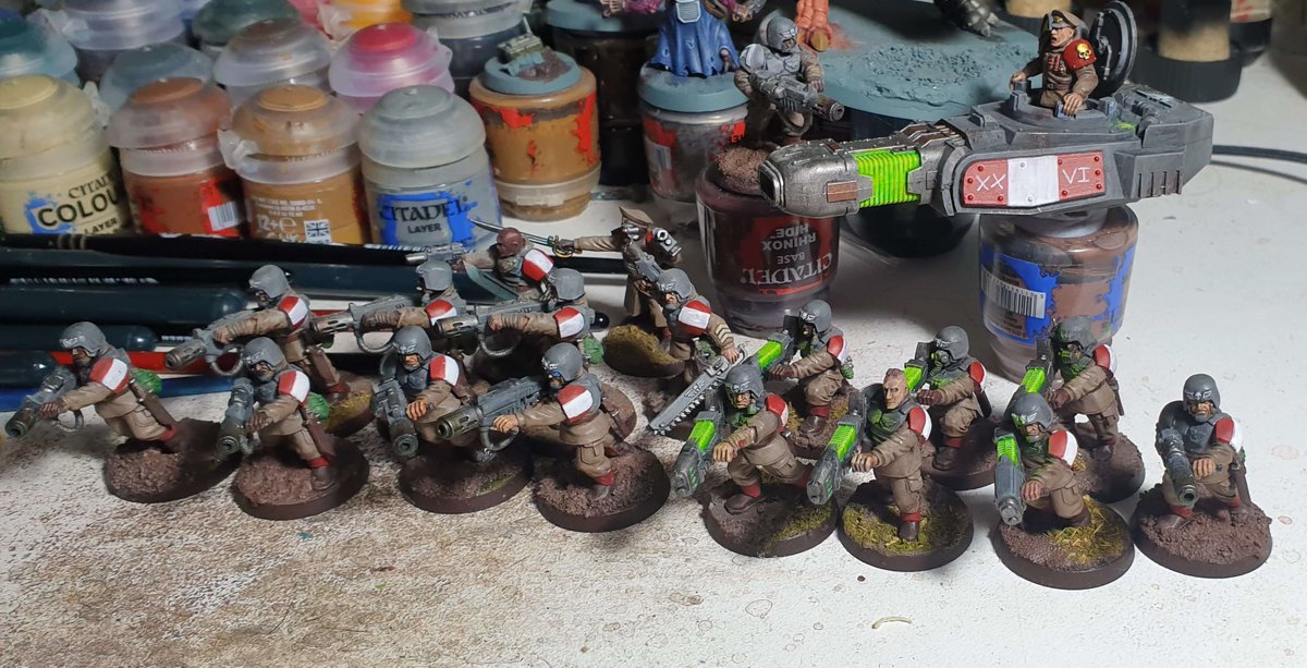 ElCone93's tweet photo. @WarComTeam Touching up some old special weapons lads, making them look nice for their new codex https://t.co/sMDB8OeRXf