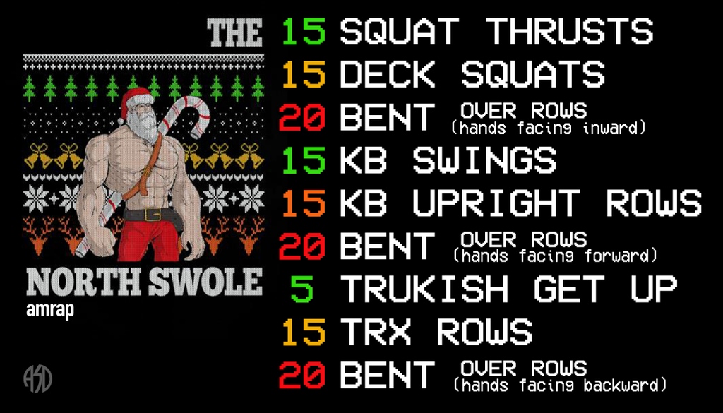 ASDOnDemand's tweet photo. There's still some time to get some of that North Swole with this ASD Fighter Fit WOD! 
#fitmas #fitspo #workout #wod #asdfighter https://t.co/mhlakXEYnY