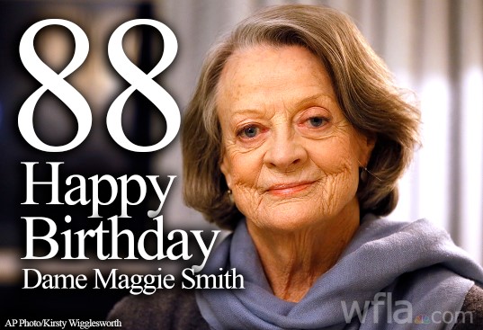 Happy Birthday to Dame Maggie Smith! The legendary actress turns 88 today.   