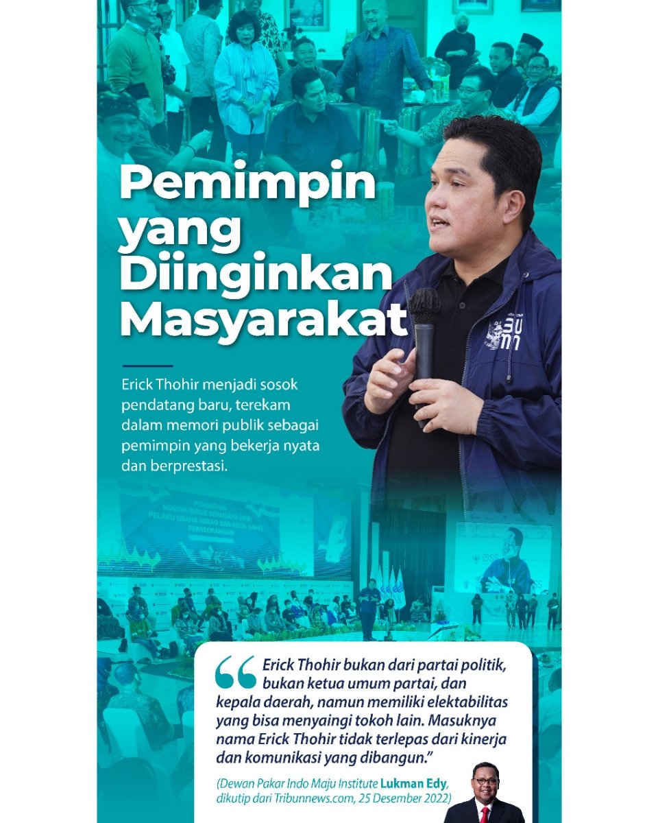 PremisStory's tweet image. Walaupun bukan dari anggota partai, namun pa @erickthohir memiliki elektabilitas ysng tinggi bahkan sosok pemimpin yang di inginkan masyarakat ✨
#KitaHadapiKitaAtasi
#erickthohir #etroopersjabar #etroopersaction #ethosukabumi #ethocianjur #sukabumi #cianjur
