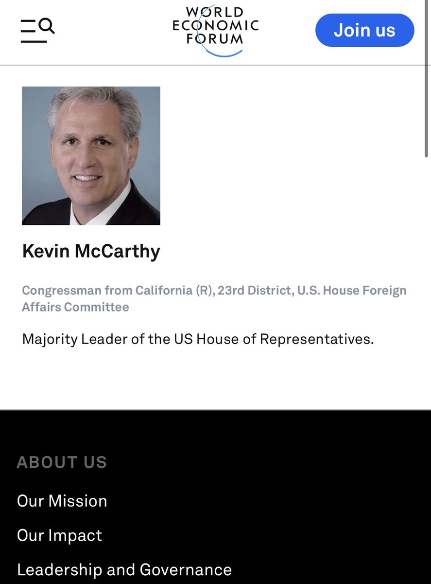 LauraLoomer's tweet photo. URGENT:

There are only 6 days left till the vote for Speaker of the House on Jan 3.

If Kevin McCarthy becomes Speaker of the House, I believe our country is over. McCarthy @GOPLeader is a member of the World Economic Forum, &amp; he will help implement a New World Order.

STOP HIM! https://t.co/9x6QVFMCgf