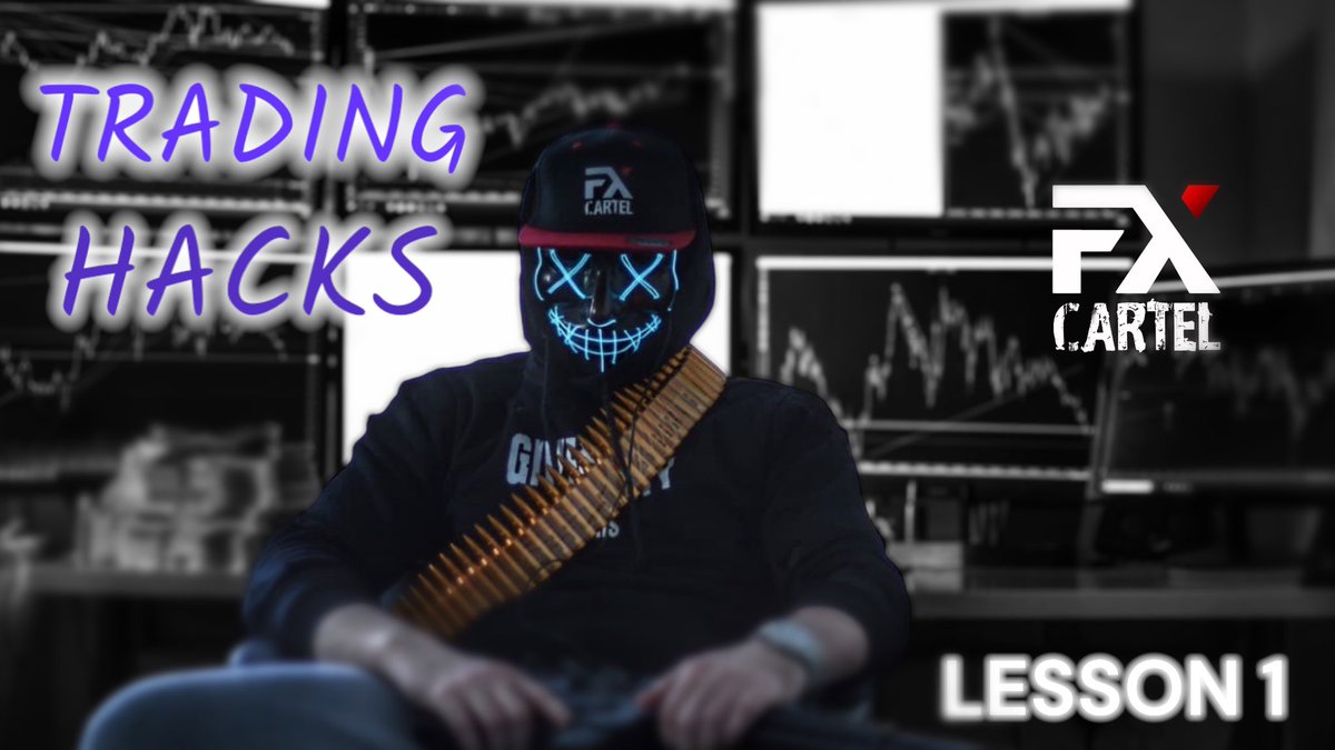 sebtrading's tweet image. Guys, Im dropping Lesson 1 today!
A teaser of what’s coming.
There will be a ton of videos released over the next few weeks in the Series “Trading Hacks”.
Enjoy, Learn and Smash that Market! 

#FXCARTEL