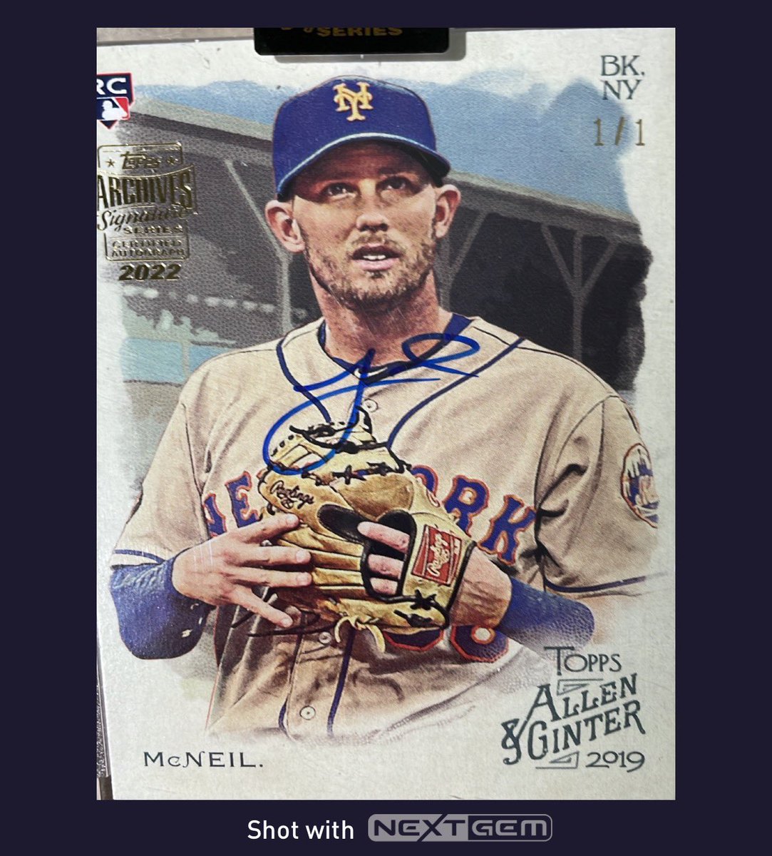 roroweber1's tweet image. From my friend in @NextGemApp… high def images available here- my.nextgem.com/9FV9jGkY7vb

JEFF MCNEIL 2022 TOPPS ARCHIVES SIGNATURE SERIES 1/1 AUTO

#JeffMcneil #toppsarchivessignatureseries