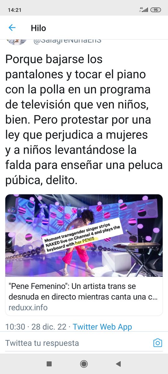 En lo que se refiere a mujeres, todos los días son 28 de diciembre.
Pero de terror, no de gracioso.