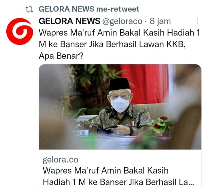 Ya Ampun Pak Kiai..Jika pak Yai bilang gitu,saya kira mungkin cuma gurau.Soalnya Senjata KKB itu a.l. A.K &amp; M16..Hanya TNI terlatih cq Kopassus+Infanteri yg mampu atasi KKB..<a href="/kang___L/">L</a> <a href="/Boediantar4/">bantoro_</a> <a href="/MissKoral/">MissKoraL</a> <a href="/YoanAngelic/">🏌️‍♀️yoan</a> <a href="/wahyu_djanti88/">💜 FreePalestine🇵🇸</a> <a href="/tijabar/">t°Jabar</a>