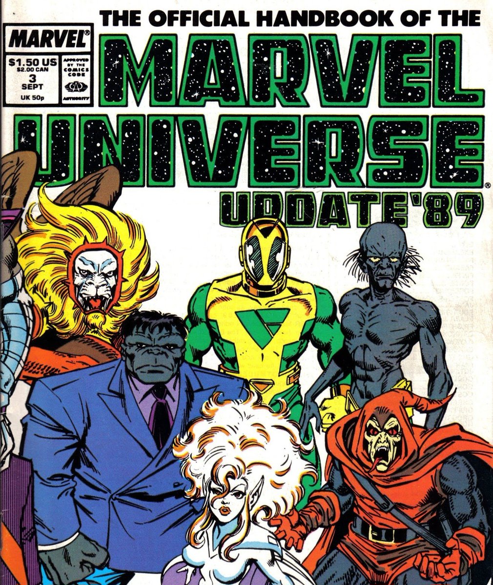 Hi there Comic Fans, check out my short clip featuring the wraparound cover to The Official Handbook of the Marvel Universe Update 89 # 3 by clicking on the link below:
youtu.be/Vz7zKlSwLGg
#thecosmiccomicbookbroadcast 
#comicbookbroadcaster #marvelcomics #marveluniverse