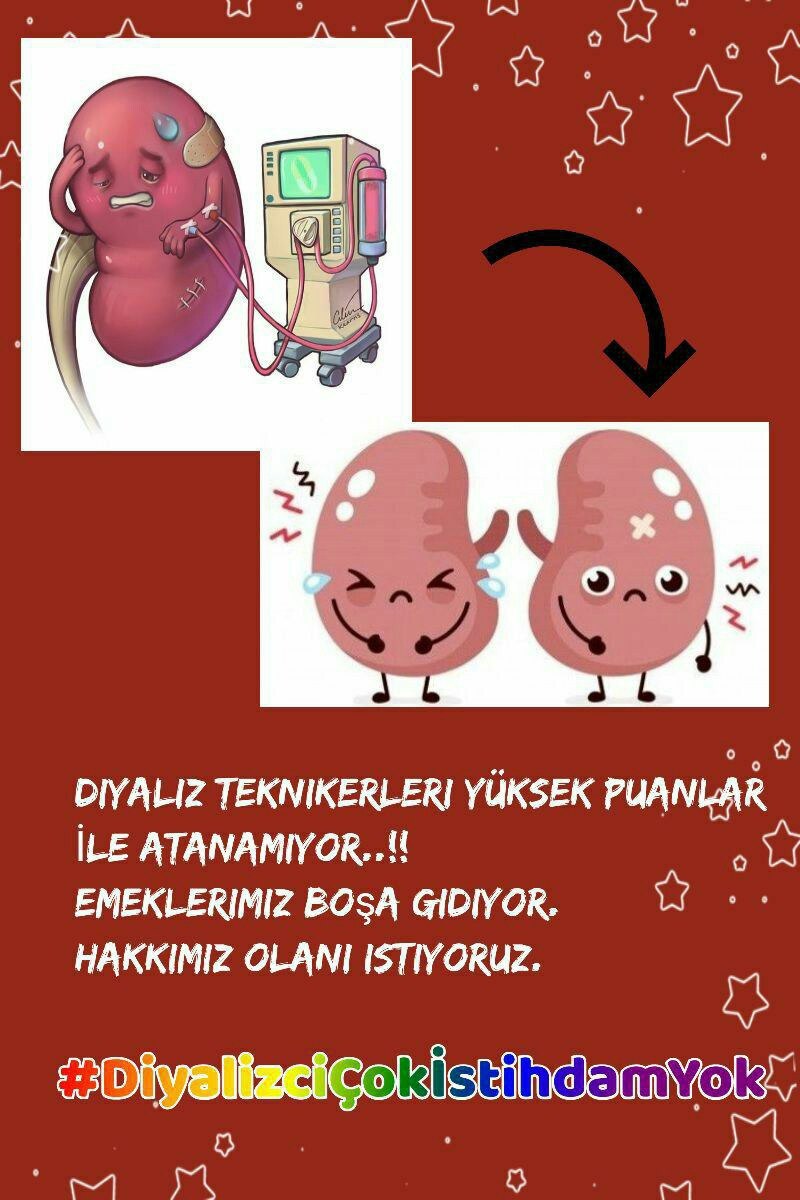 Atama sayılarımız artırılsın. <a href="/drfahrettinkoca/">Dr. Fahrettin Koca</a> 
#DiyalizciÇokİstihdamYok