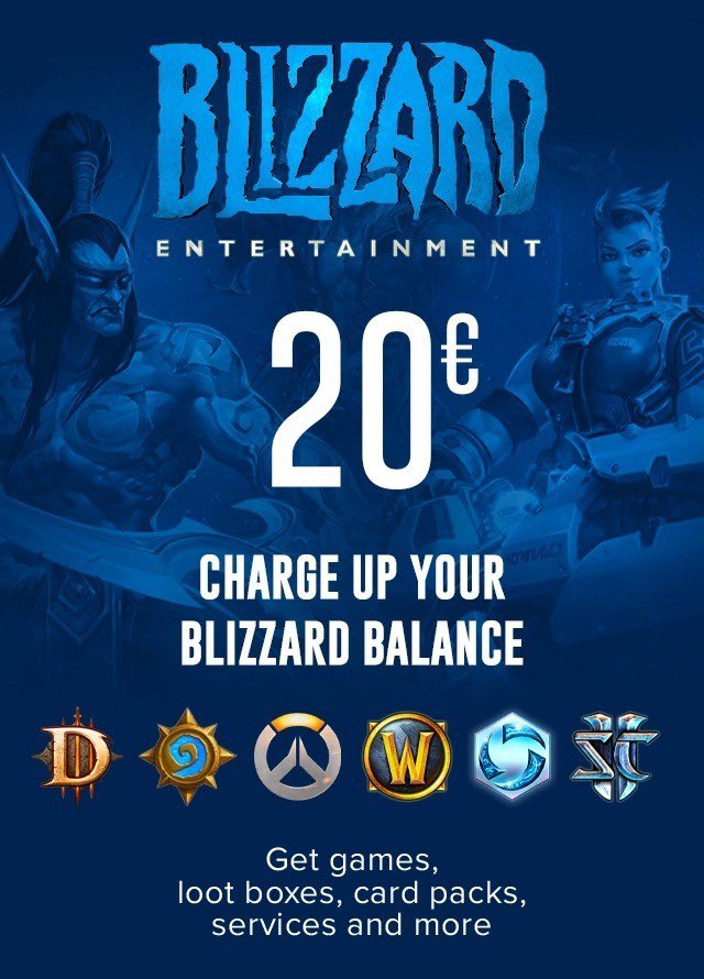 Battle.net Gift Card 20 Euro at the best prices