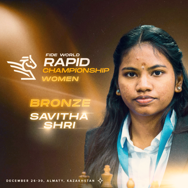 Chennai girl Savitha Shri becomes junior World No. 3