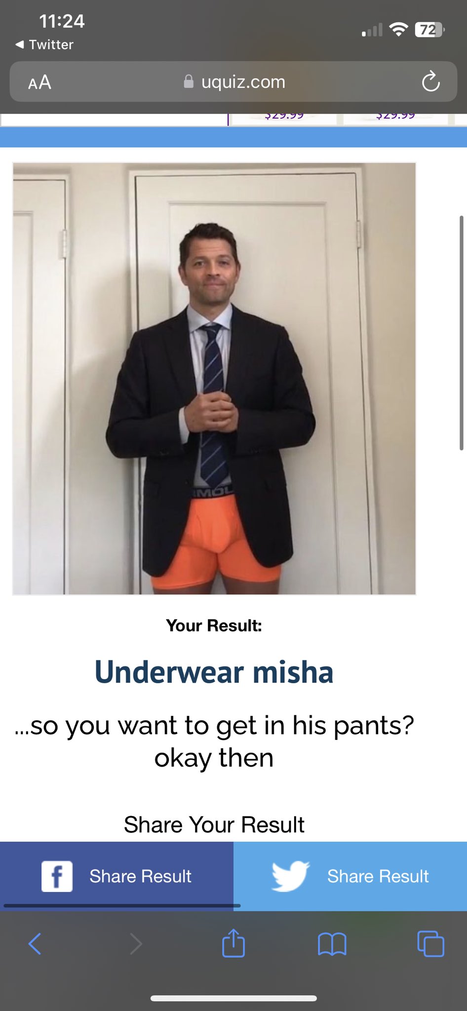 🧝‍♂️ Fangirl 🗑 Dani 🎨 on Twitter "I just got result 'Underwear