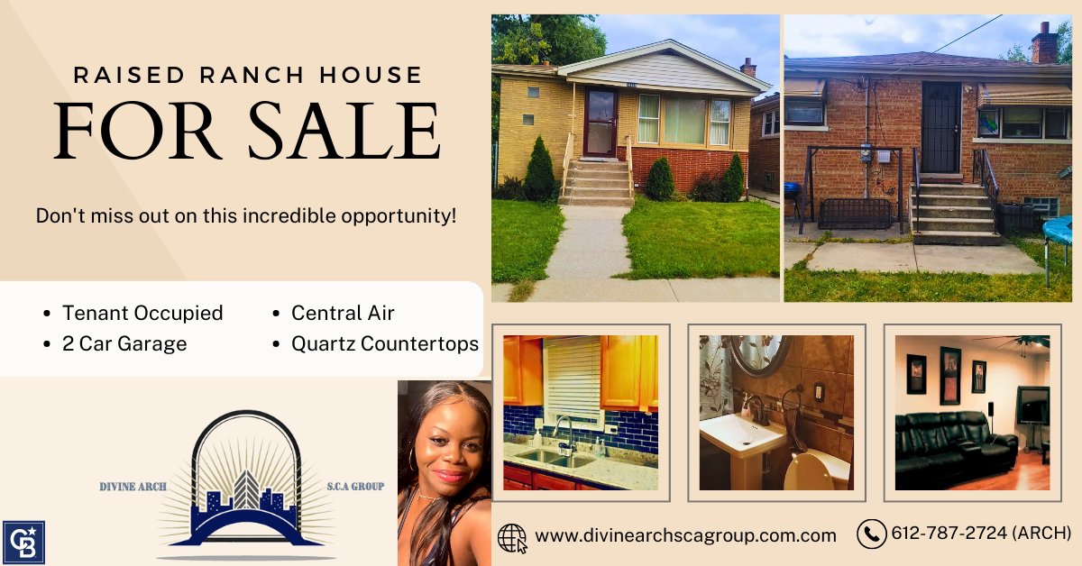 DivineArchSca's tweet photo. Perfect Family Home or Investment Opportunity.
Harvey, IL $150,000 3 BED 1  BATH 
Contact for more info:
612-787-2724 (ARCH)
shakiah.allen@cbrealty.co
https://t.co/nl5yOfpLEG
#entrepreneur 
#realestate 
#property 
#homesforsale 
#justlisted 
#househunting 
#coldwellbanker https://t.co/9sN3IAfqir