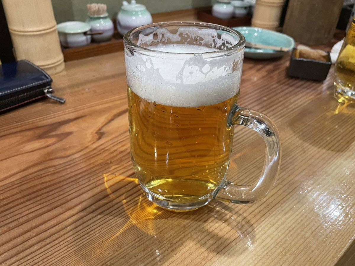 仕事納めからの🍺は最高すぎる