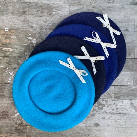 Christmas money burning a hole in your pocket? Still a few more days to take advantage of 25% off at our Etsy shop.

Items will be posted after New Year.

#etsyshopowner #ateliermillinery #bluehat #beret