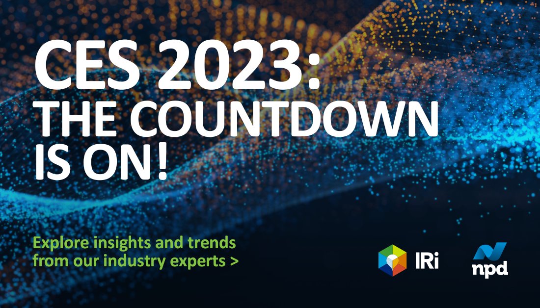 As we approach #CES2023, we're sharing the latest consumer tech insights straight from our industry experts. 

Check it out here and bookmark this page for regular updates 👉 npd.com/ces/