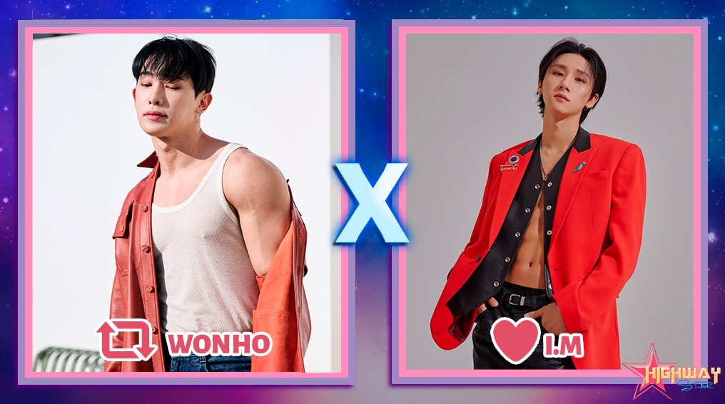 followhwstar's tweet photo. QUAL DOS DOIS VOCÊ GOSTA MAIS?

💙#IM
🔁#WONHO

Gosta de ambos? Comenta "MONSTA X"! https://t.co/AI03pPvCnH