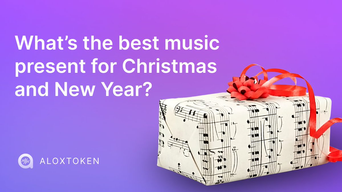 aloxtoken's tweet image. Best🎁 – your suggestions?

What do you think is a great gift for a #music lover or #artist?

Annual subscription to favorite #streaming platform? 
Or maybe an #NFT #song?🤔

Share your ideas in #comments — the most creative answer will get a Christmas reward from $ALOX! 🥰