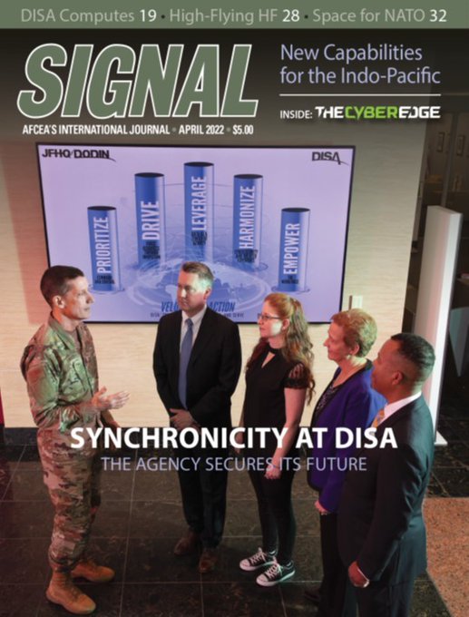 Don Means Jr. (@donmeansjr) on Twitter photo #YearInReview2022:
1⃣ #DISA's increased engagement with industry
2⃣ $11.5B Defense Enclave Services Contract Award
3⃣ #DISAGlobal Cybersecurity Specialist Robert Freeman Afghanistan deployment
4⃣ @SignalMag DISA issue edited by <a href="/rkackerman/">Bob Ackerman</a>
#YearInReview #YearinPhotos #YearInReview2022:
1⃣ #DISA's increased engagement with industry
2⃣ $11.5B Defense Enclave Services Contract Award
3⃣ #DISAGlobal Cybersecurity Specialist Robert Freeman Afghanistan deployment
4⃣ @SignalMag DISA issue edited by <a href="/rkackerman/">Bob Ackerman</a>
#YearInReview #YearinPhotos