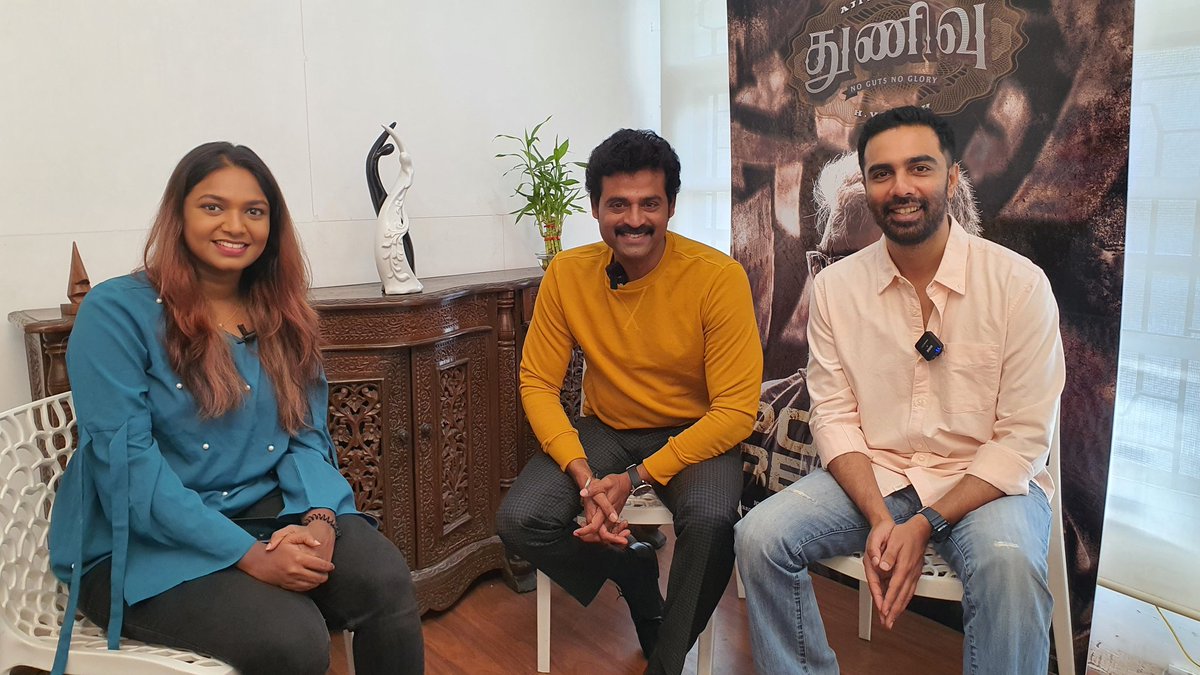 todaymygame's tweet photo. #Thunivu Promotion Clicks 📸😍❤️💪
#ThunivuPongal #ThunivuPongal2023 #Ajithkumar #HVinoth #boneykapoor #PremKumar #ZeeStudios #RedGiantMovies #BayViewProjectsLLP https://t.co/ZyBfO6YwUD