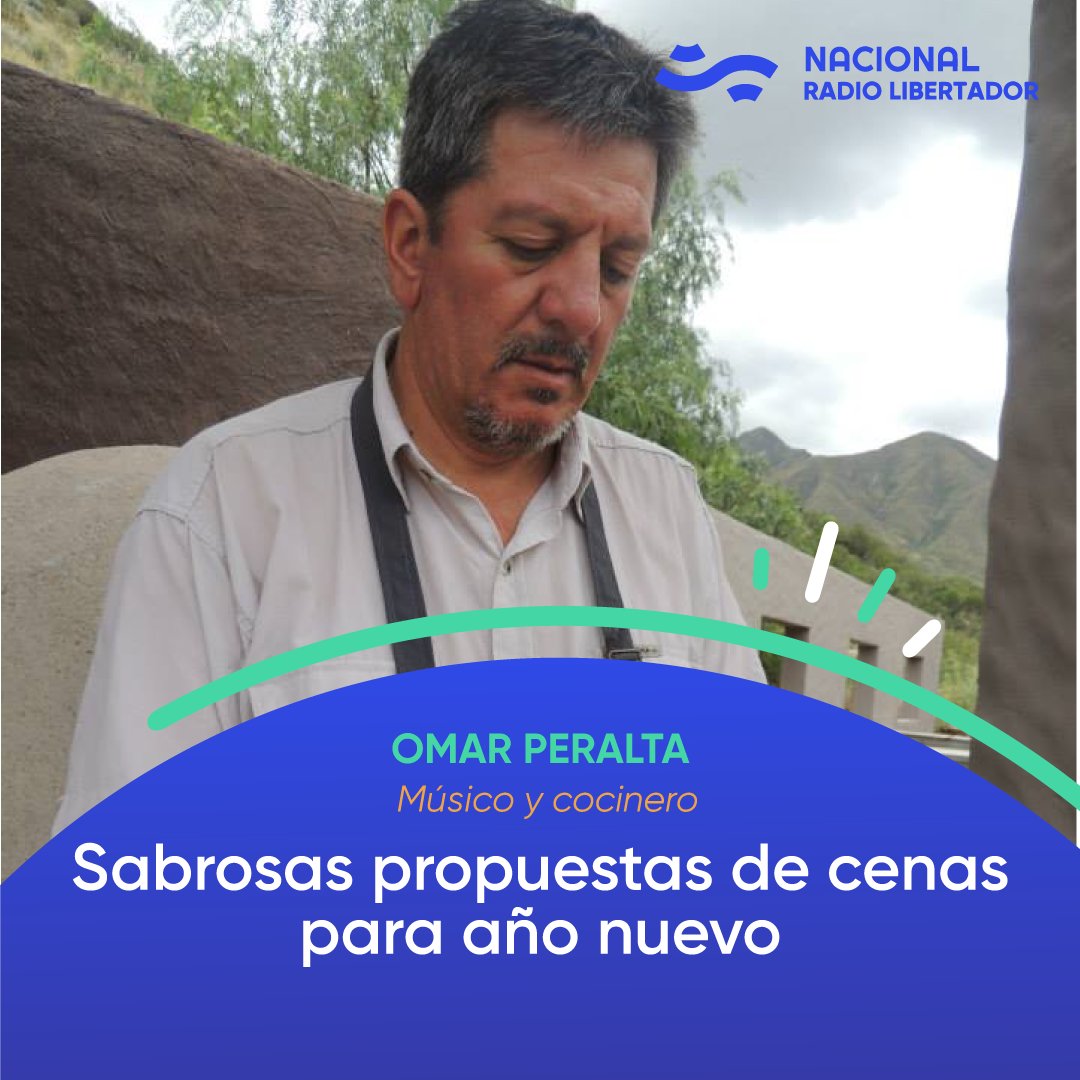 📻#MuchasGracias| Sabrosas propuestas de cenas para año nuevo
Omar Peralta, músico y cocinero, entre otros temas sobre la creación del Bolero de Ravel
<a href="/tomillo47/">omar peralta</a> 
📲radionacional.com.ar/sabrosas-propu…