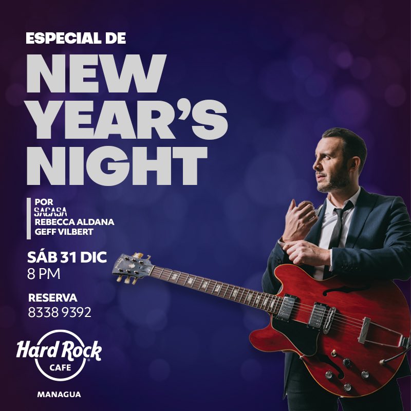 MarioSacasa's tweet photo. 31 de Dic 🎸 @HardRockManagua https://t.co/IfzibqSfQn
