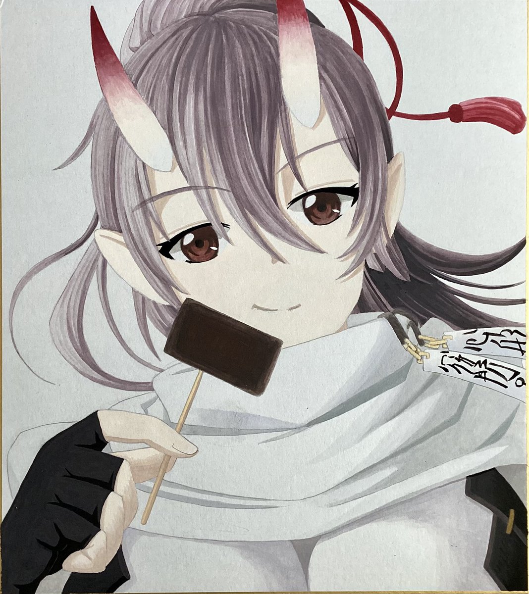 フォーミダブル(アズールレーン) 「#今年描いた絵を振り返る その2今年は、数年ぶりにアズールレーンのリアルイベント」|真オーゼ（(@_@))のイラスト