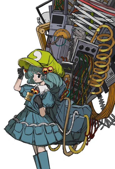#今年も残りわずかなのでお気に入りの4枚を貼る過剰に描いたやつが好き 