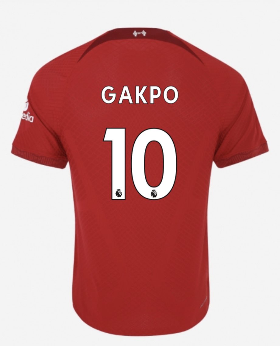 RussiaLFC's tweet photo. Новая десятка? 🤔 #Gakpo https://t.co/X6mvlbNeu7